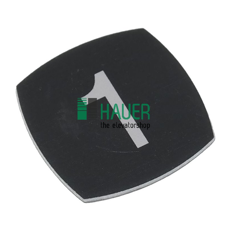Push button M, insert 1