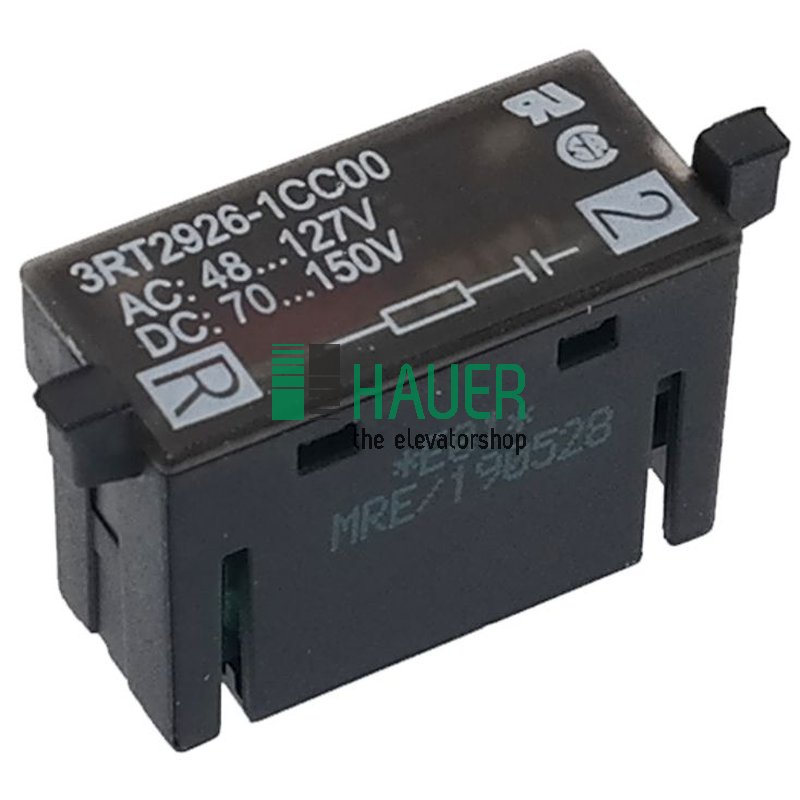 Überspannungsbegrenzer RC-Glied 3RT2926-1CC00,48-127VAC, DC 70-150V