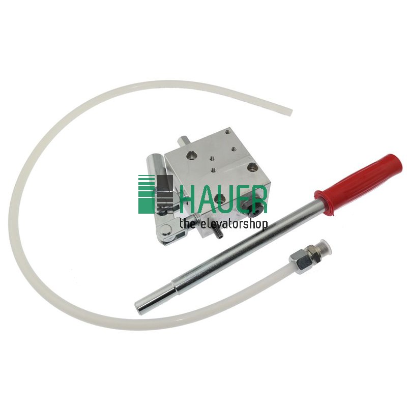 Handpumpe PAM800 kpl. f. Steuerblockanbau 3010, o. VSMA-Notablass
