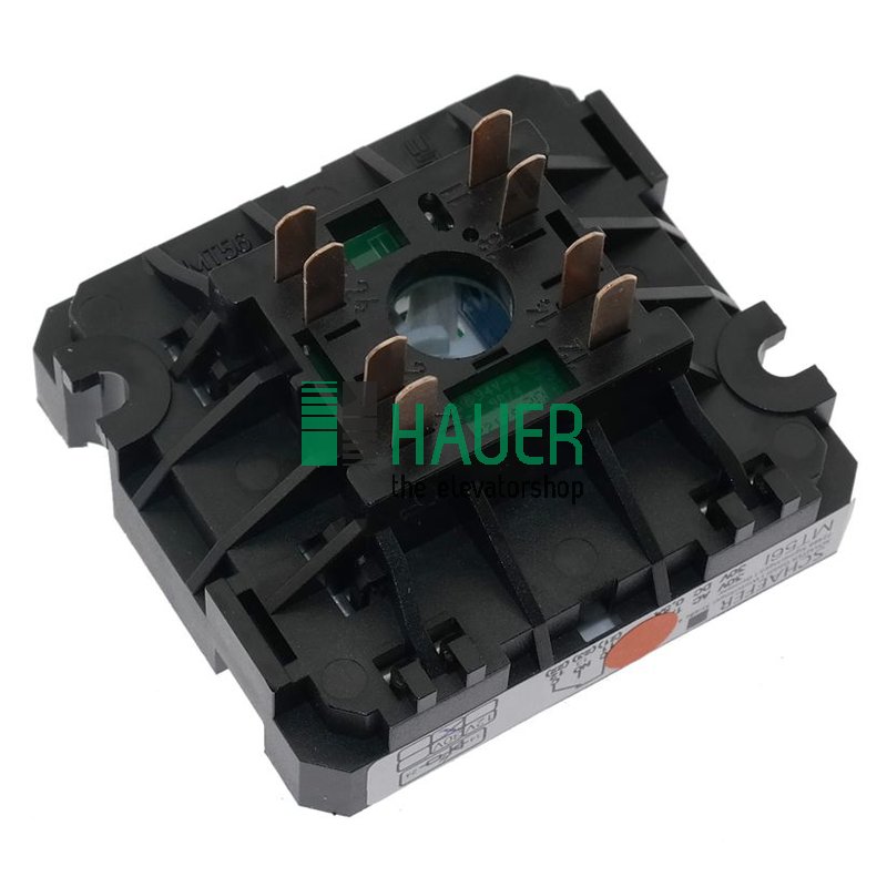 Gehäusebaugruppe MT56I ohne Tastplatte, 30V rot