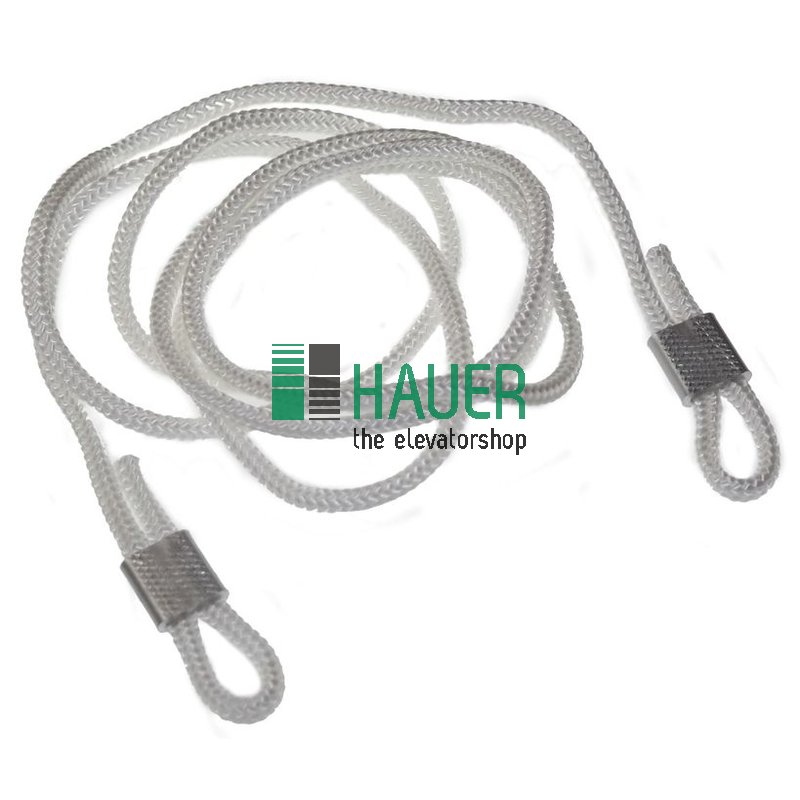 Cordel nylon 3 mm,  L=1540 on ojetes, para peso TB=700+800