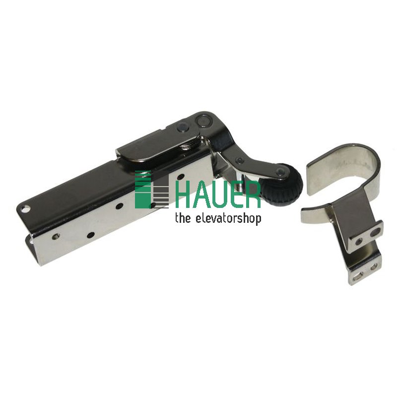 Aufschraubdämpfer Dictator 300100 Haken 1013 für aufliegende Türen