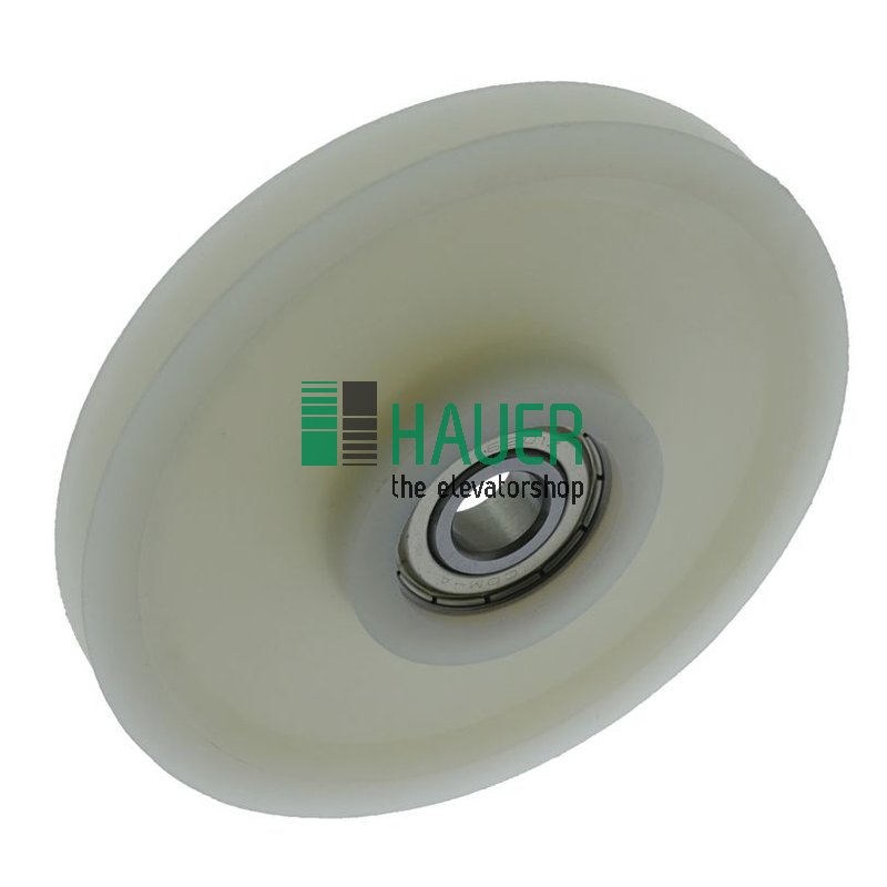 Pulley for connecting rope