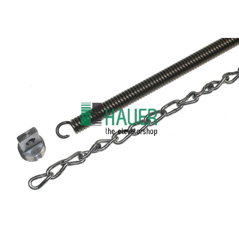 Kette mit Einhängebolzen u. Zugfeder, TB=700 - 900