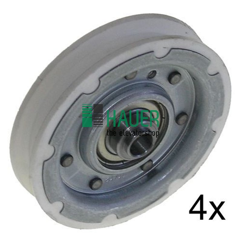 Türrolle D70/60 für Tür Europa Set=4 Stück
