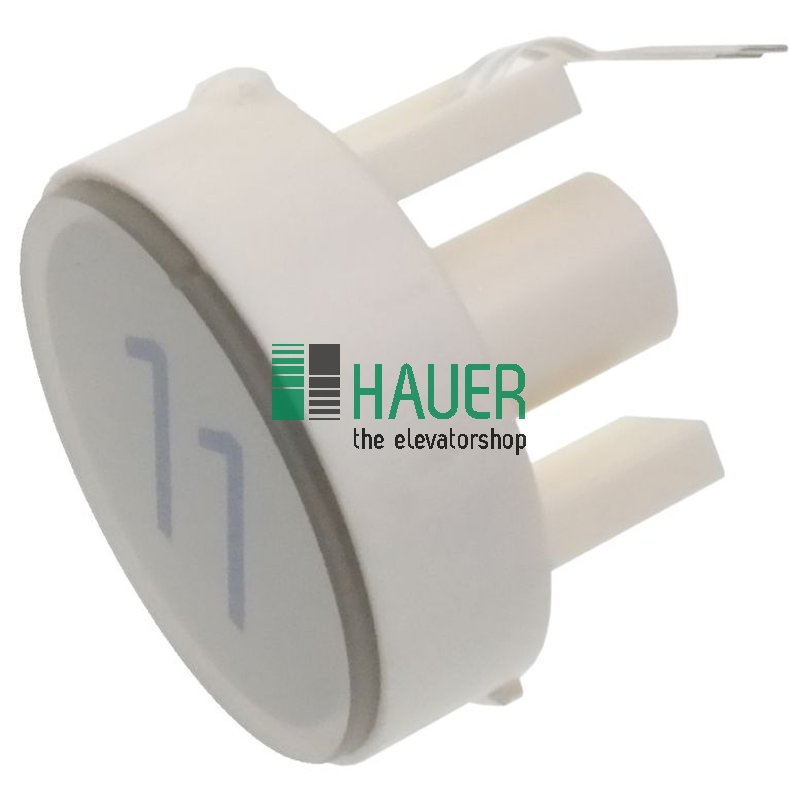 Bouton D2, vert, 11