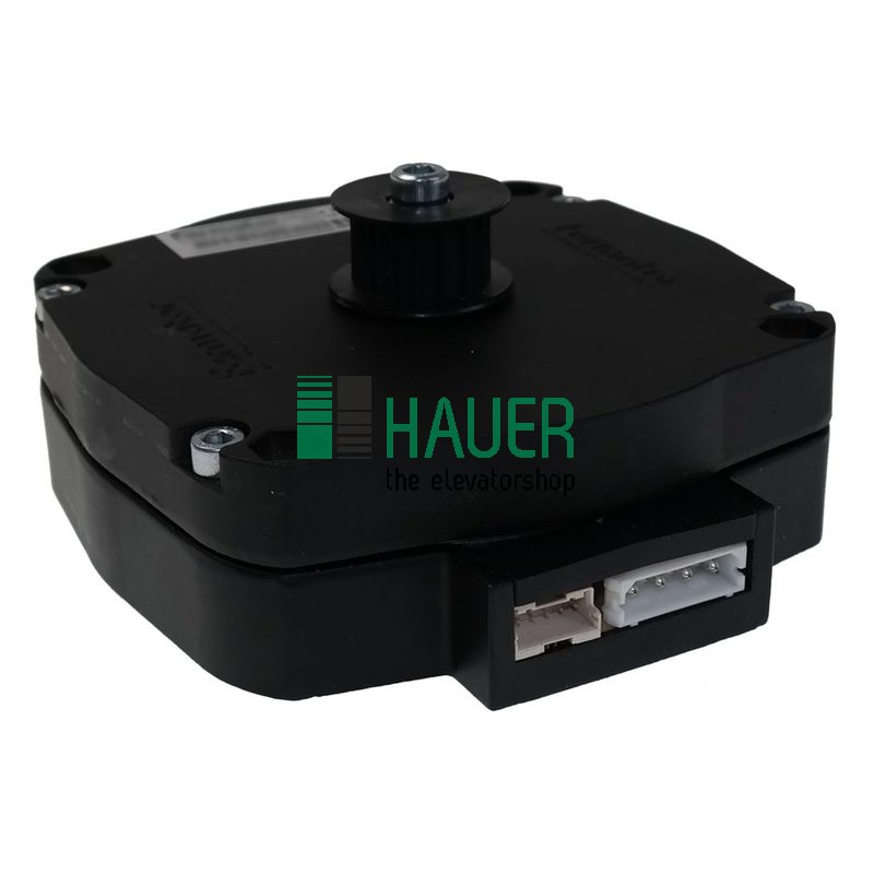 Türmotor mit Encoder und HTD-Rolle