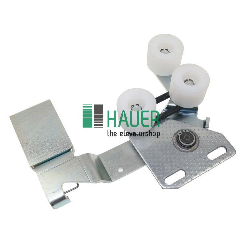 Door lock left, roller length 30mm