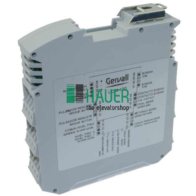 UCM 100, módulo de seguridad para limitadores de velocidad con control de descen