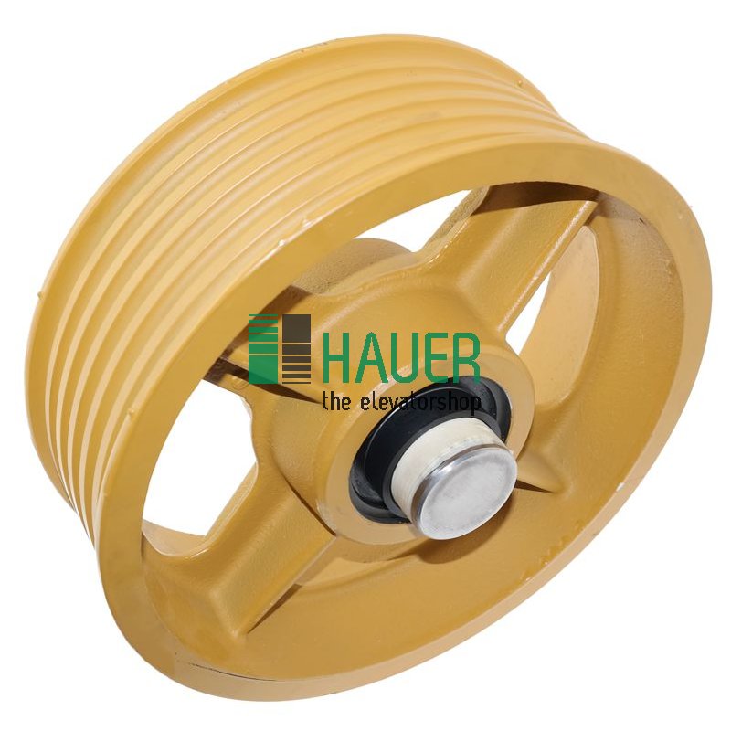Seilrolle D320, für 6-8mm Seile, RA 17mm