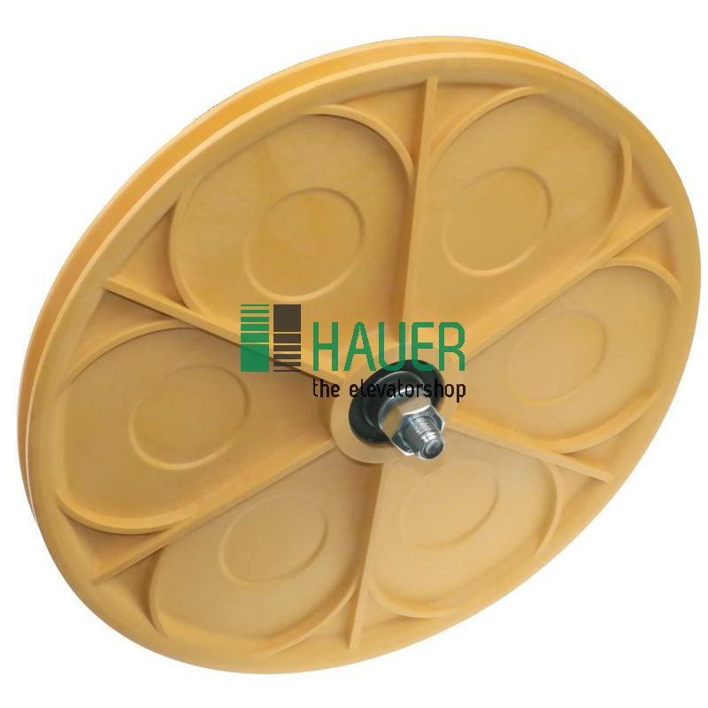 PFB, Polyamid Rolle mit 60mm Achse für Spanngewicht LK250
