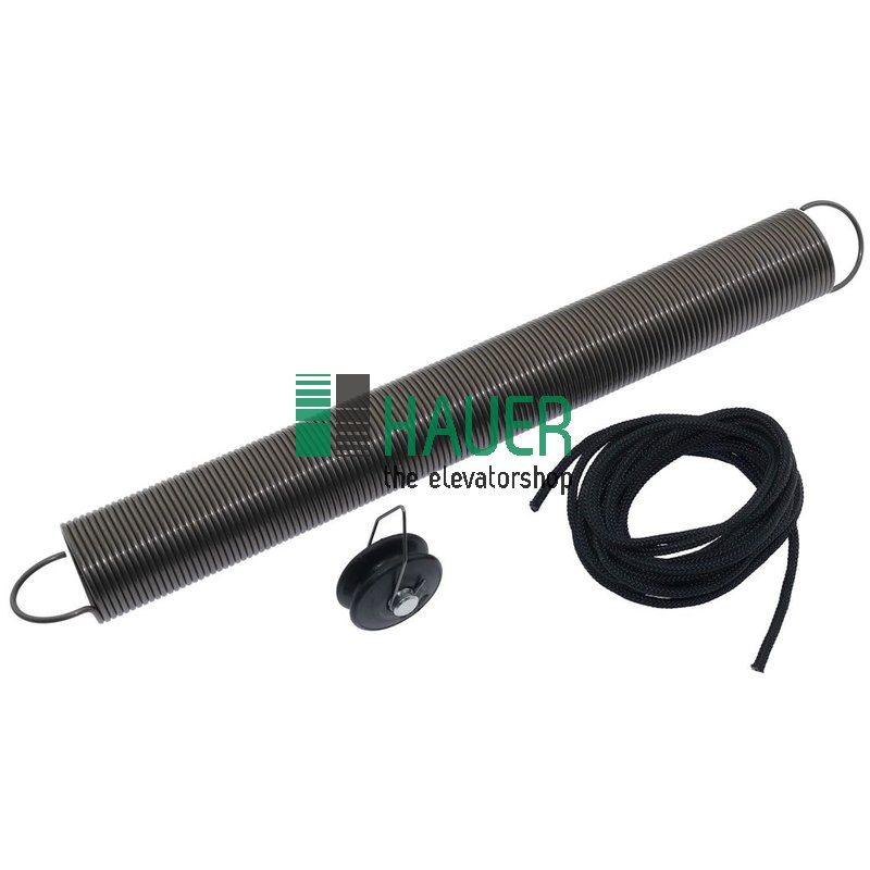 Ensemble ressort et poulie T82 pour porte TB>1000