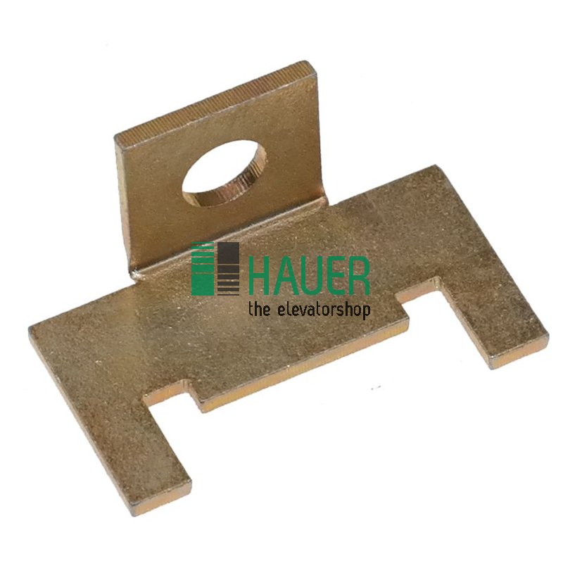 Carbon brush, brush clamp