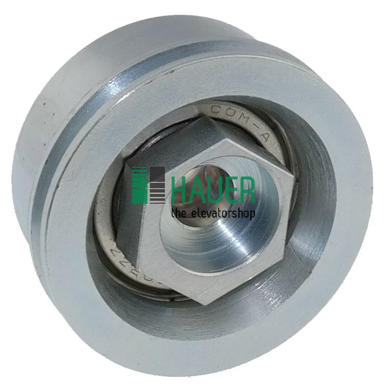 Rodillo D38/15*17.5 con ranura para cuerda 2.5, acero
