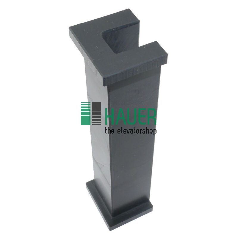 Guide shoe insert 16 PE, for 16 mm rail