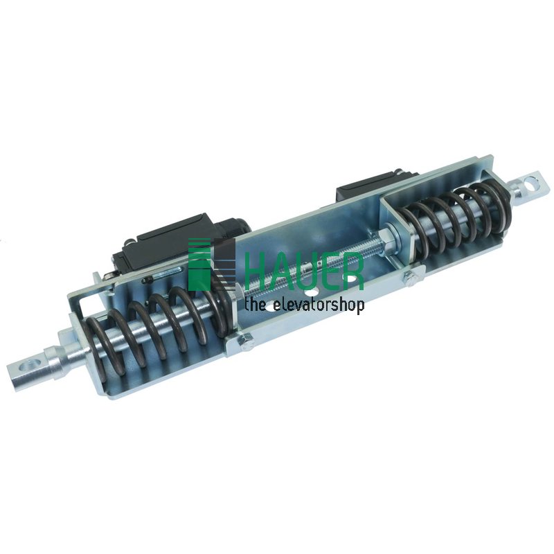 Spannsystem für kleine Aufzugsschächte