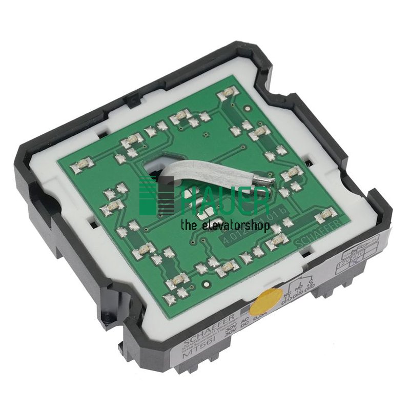 Gehäusebaugruppe MT56I ohne Tastplatte, 30V gelb