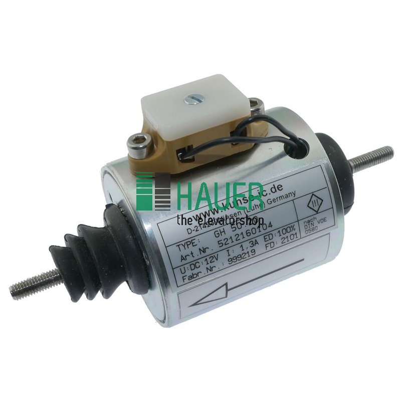 Kuhse, Hubmagnet GH 50.20, 12V DC, 100% ED, Hub 10mm