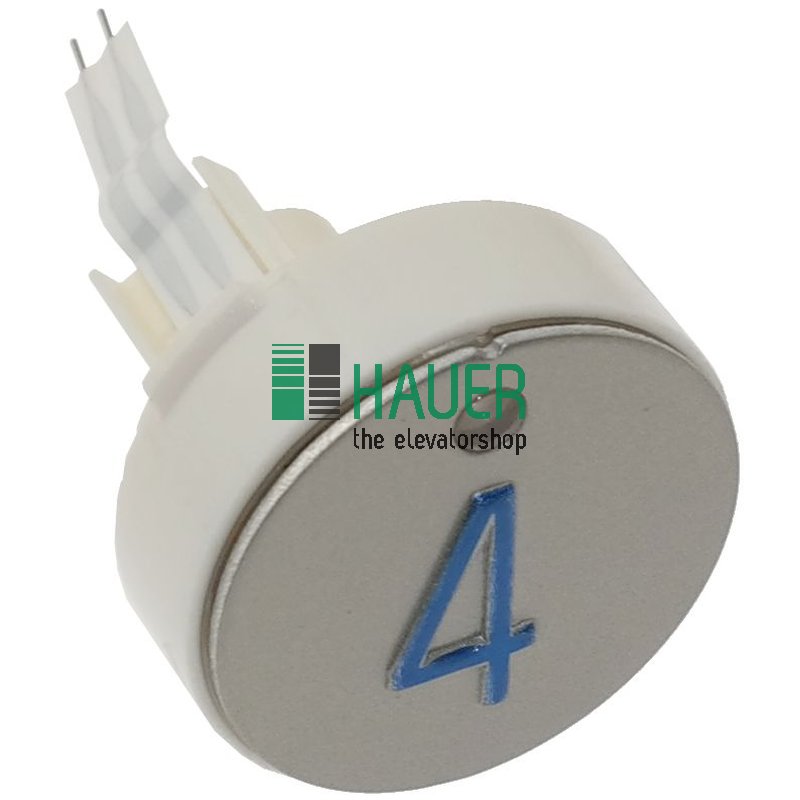 Bouton poussoir, D1, verte, tactil, 4