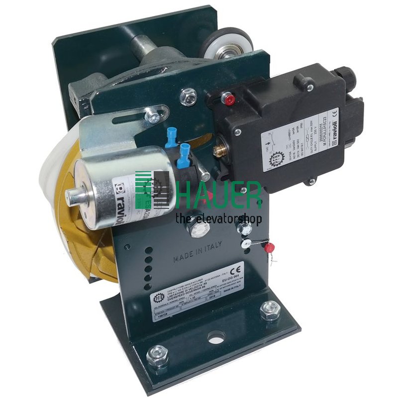 PFB Begrenzer R5 DX, rechts, mit Fernausl. 230V AC u. Schalter, Va 1.33m/s