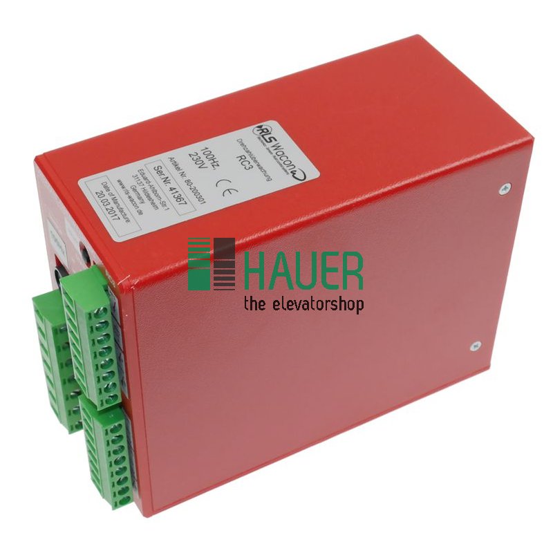 Drehzahlüberwachung RC3, 100 Hz, 230V