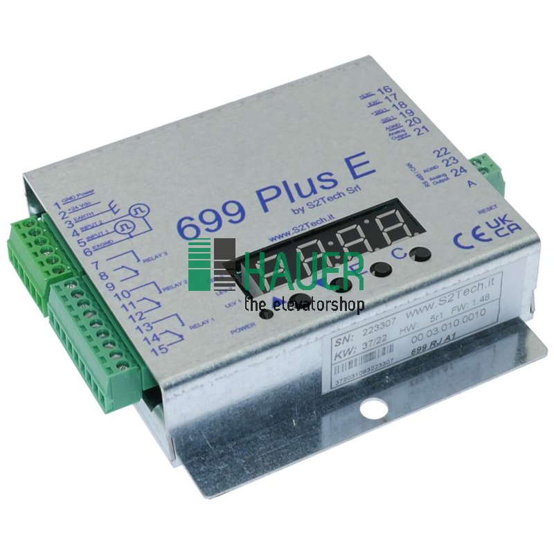 S2Tech, Lastmesssystem 699-02 RJ, Analog output, 0-10V, Terminal Block 2p