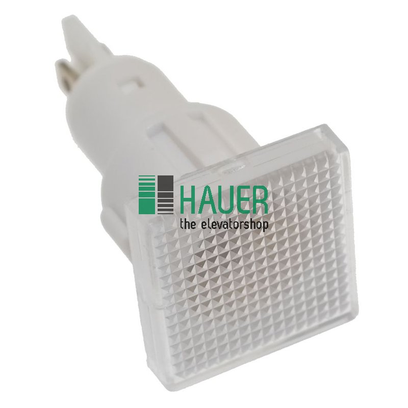 Lámpara de señalización, incolora, 24V, 1,2W, diámetro de perforación 14mm