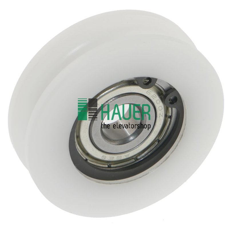 Door roller D50/42/10*14, round groove 8