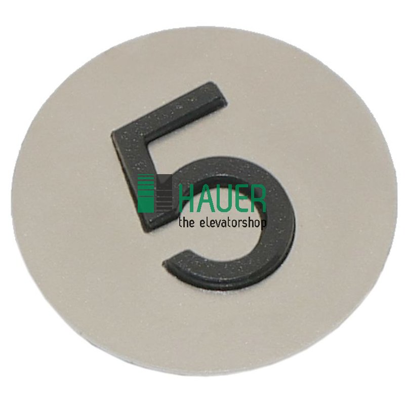 D29, Tastplatte 32mm rund, Taktil 15mm, schwarz, 5