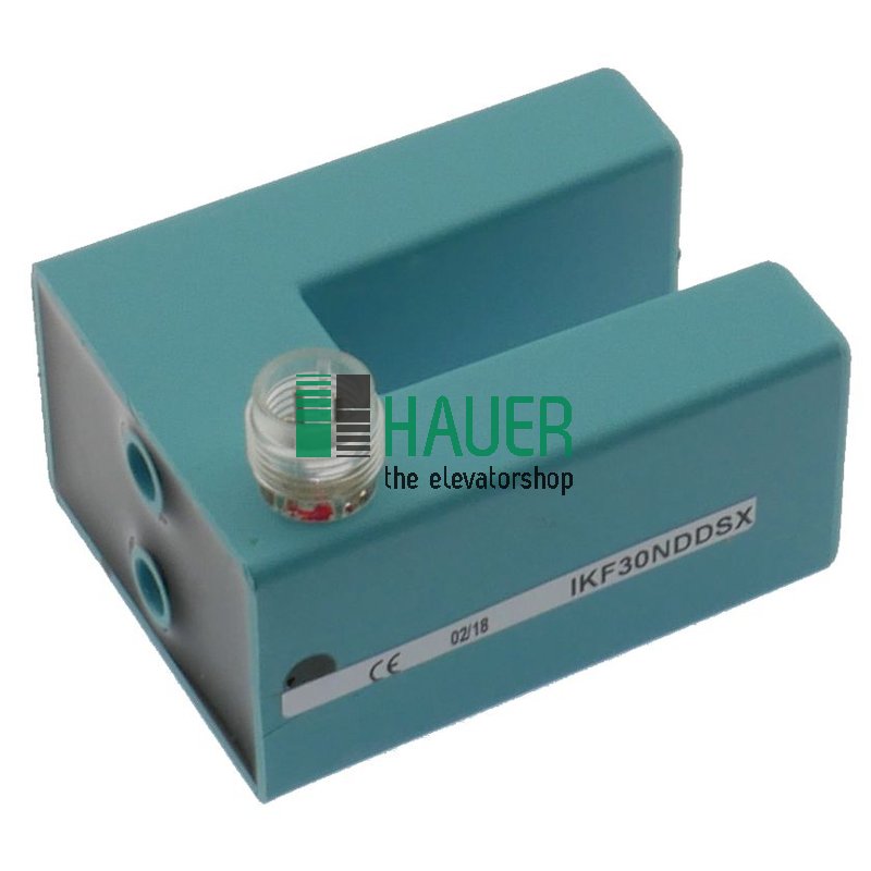 Induktiver Gabelschalter IKF30NDDSX m. Schraubstecker M12