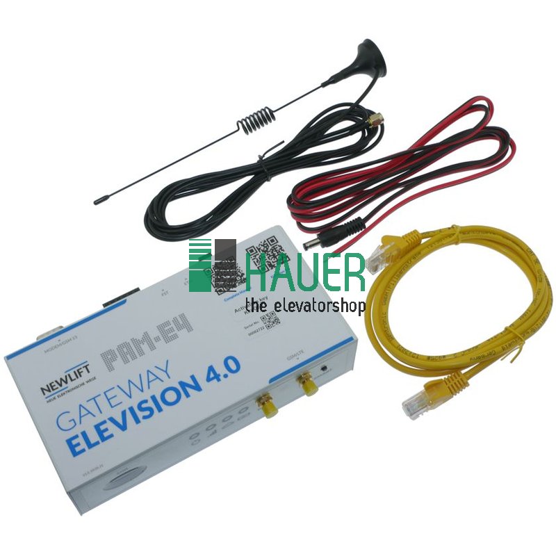 Newlift, PAM-E4 Gateway Elevision 4.0, m.Patchkabel, SIM-Karte