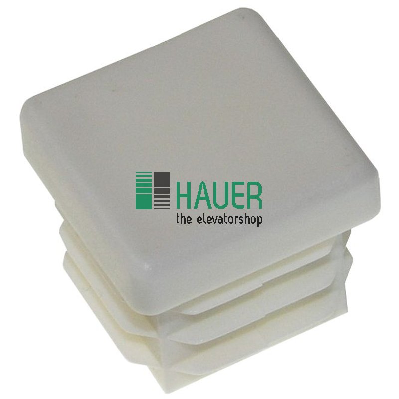 Kappe zu Türentriegelung 20*20*2 weiß