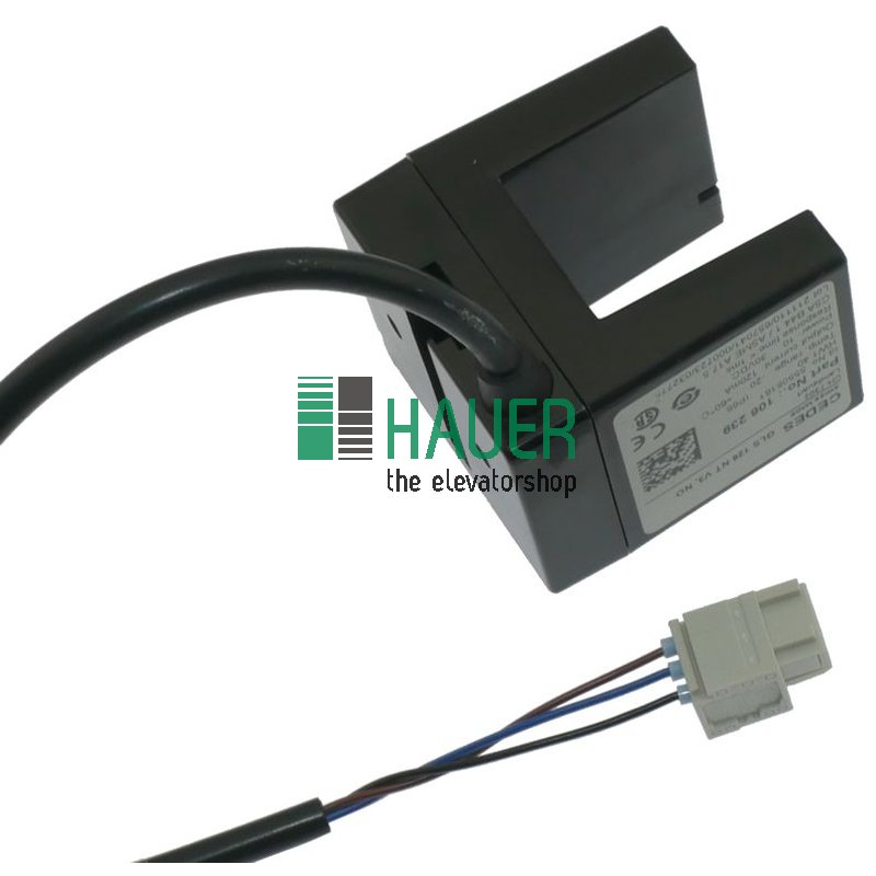 Lichtschranke GLS 126 NT V3, NO, WAGO35 codiert, Kabel 2m