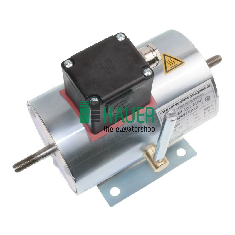 Bremsmagnet GSD100.8104, 200V, 40% ED, mit Gewindestange