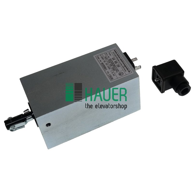 Magnet GX 65.09, 205VDC/230VAC, 0.4A, Hub 30mm, zu Thomas Riegelkurve