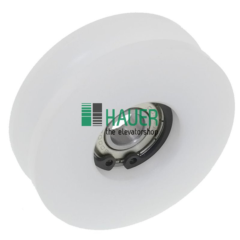 Door roller D60/49/10*19, round groove