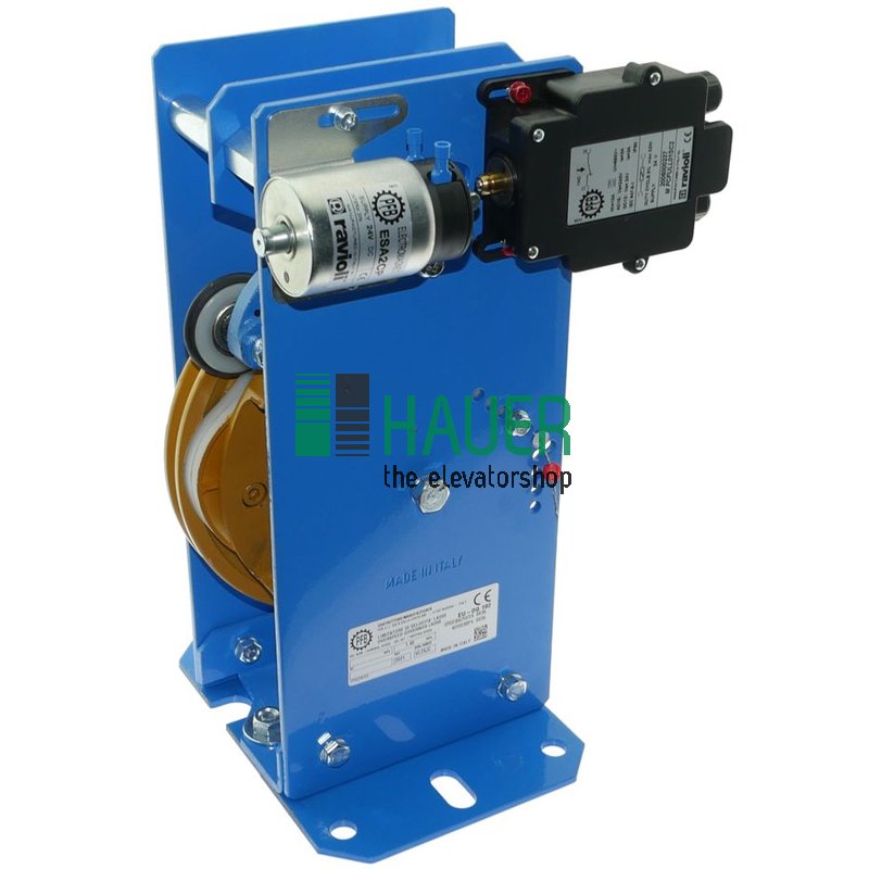 Begrenzer LK200 mit Testrille, Fernauslöse 24VDC, elektr. reset, Va=1.4m/s