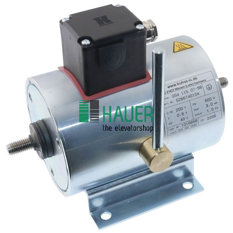 Kuhse, Doppelspreizmagnet GSd 115.07-98, 200V DC, 40% ED