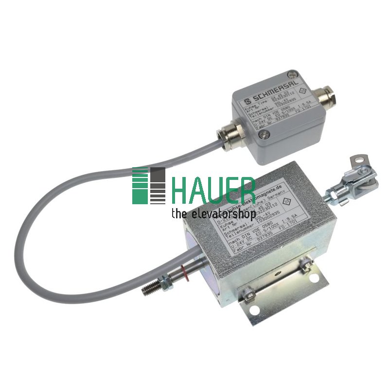Kuhse, Hubmagnet GX45.03 24V DC 5/100% ED m. Kabel und Anschlußkasten