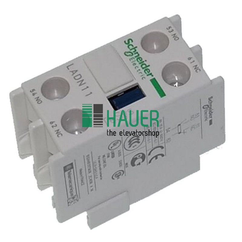 Additional contactor head 1NO 1NC