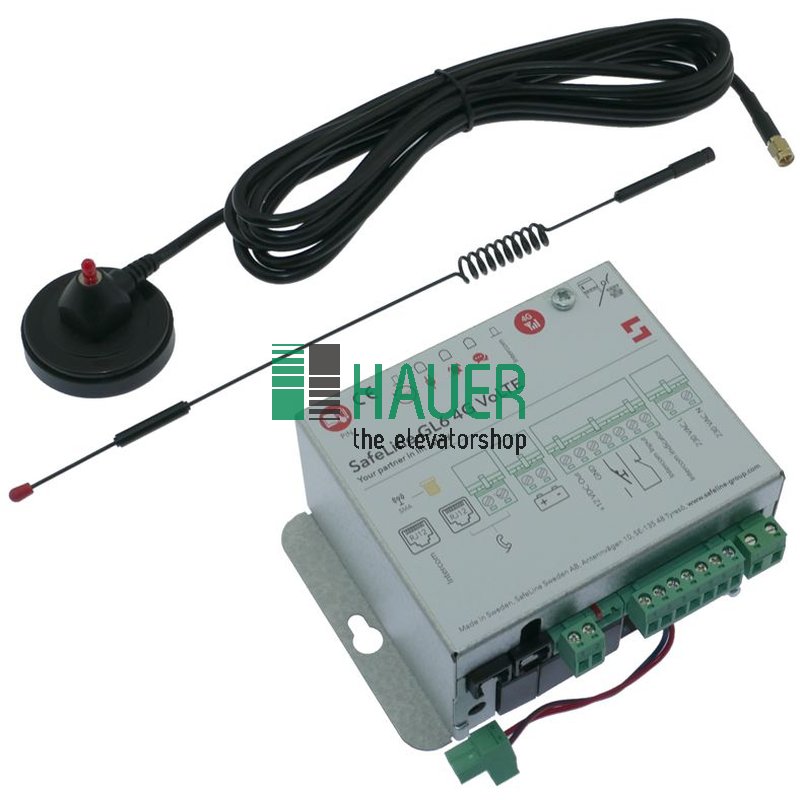 Safe Line, GSM (4G) zu PSTN Emulator mit Spannungsversorgung 12V UPS, 230VAC
