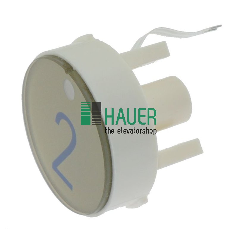 Push button, D1, green, 2