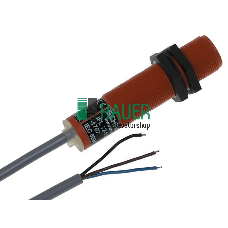 Feinsteuerschalter IFL-12-180L-10P-1767, IP67/ 24V m. Leuchtdiode u. Anschl.