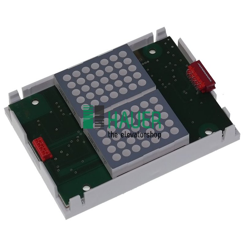 DMD35 Display, Tipo-V2, Displ. rojo, Señal Flechas-E-1-2,Activación Dualcode, co