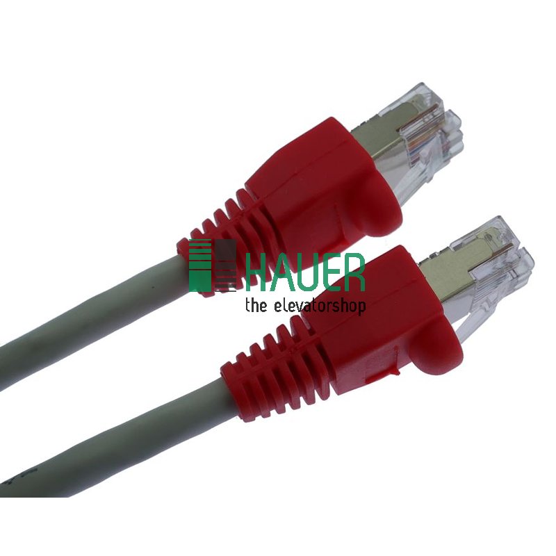 Kabel RS422, L=20m, Stecker rot