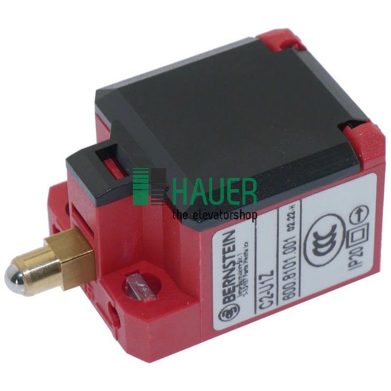 Position switch C2-U1Z, slow action, positive break, 1NC/1NO