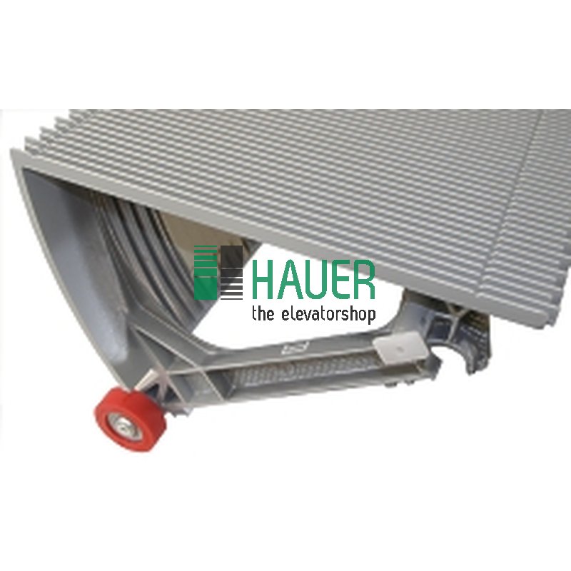 Stufe komplett B=600 silber