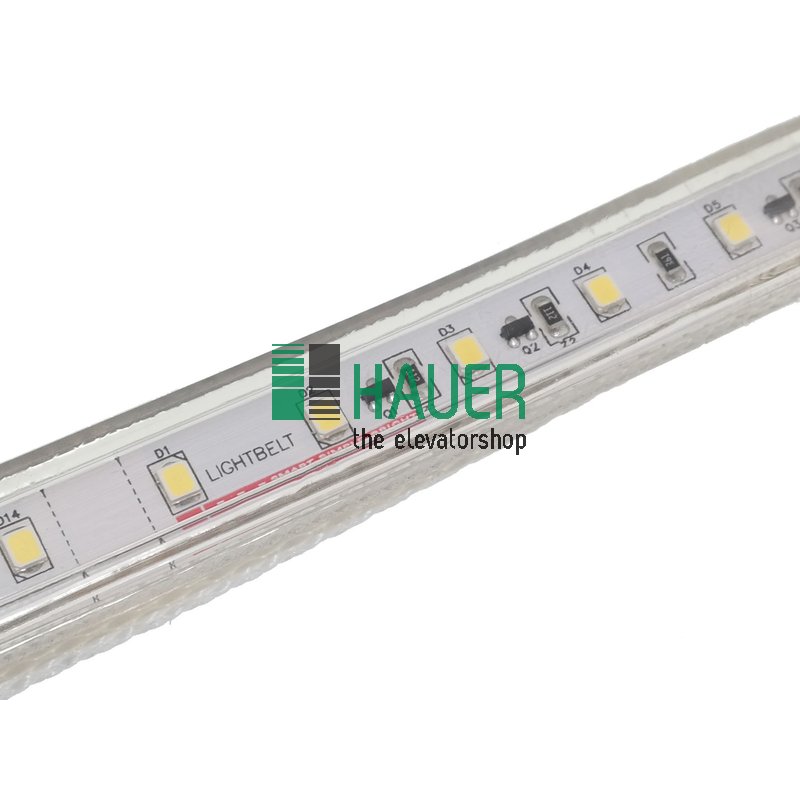 Lightbelt, 1200 Lumen, 15 m, 230V, Anschluss unten, 5m offenes Ende