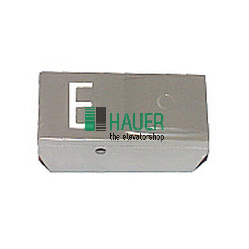 Bouton poussoir, insertion S-gris, sans lentille, E