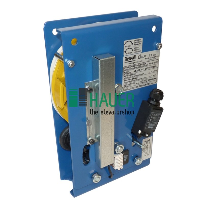 Gobernador 2129TK230(up/dn), tripp. remoto 220V AC, Ts=1,40 m/s